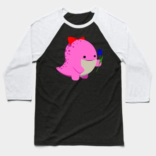 Guild Wars 2- Pink Quaggan Baseball T-Shirt